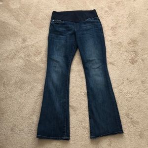 GAP maternity bootcut jeans